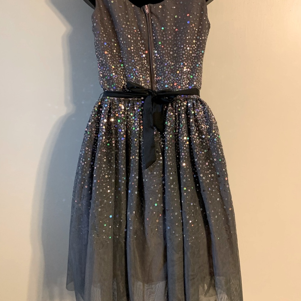 Girls sparkly dress size 12 -13